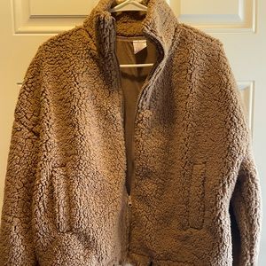 Brown fussy jacket